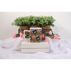 Minecraft Square Ceramic Mug Steve Alex Diamond Sword Frankford Candy